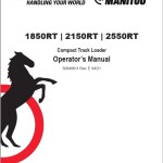 Mustang 1850RT 2150RT 2550RT Operator's Manual 50940611D