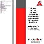 Mustang 2066 2076 2086 Operators Manual 917083G