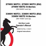 Mustang 2700V NXT2 3300V NXT2 Operator's Manual 50950152K