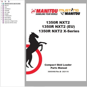 Mustang 1350R NXT2 Parts Manual 50950498B