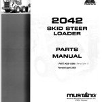 Mustang 2042 Parts Manual 008-12996B
