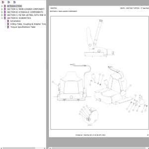 Mustang 2056 Series II Parts Manual 50950013