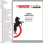 Mustang 4200V Parts Manual 50950234C