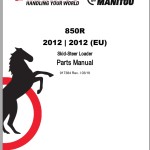 Mustang 850R 2012 EU Parts Manual 917384I