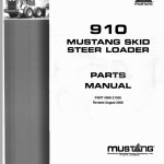 Mustang 910 Parts Manual 000-21936B