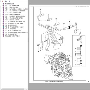 Yanmar 4TNV98-ZNMS3R Parts Manual 50940311B