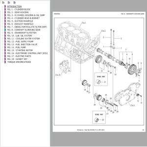 Yanmar 4TNV98C-NMS2 Parts Manual 50940249B