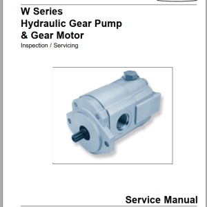 Haldex Barnes W-Series Gear Pump and Gear Motor Service Manual 915100