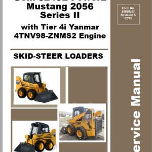 Mustang 2056 Series II Service Manual 50950037A