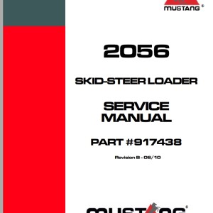 Mustang 2056 Service Manual 917438B