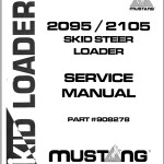 Mustang 2095 2105 Service Manual 908278