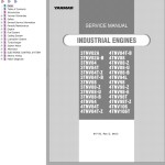 Yanmar 3TNV82A 4TNV106T Service Manual 917172D