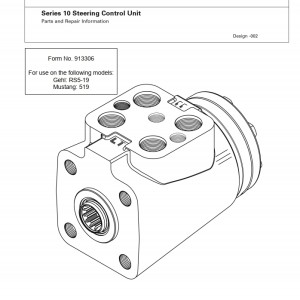 Eaton Steer Motor Series 10 Parts and Information 913306