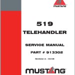 Mustang 519 Service Manual 913302A