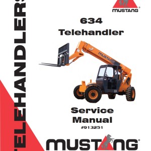 Mustang 634 Service Manual 913251