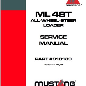 Mustang ML48T Service Manual 918139A