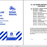 New Holland 70 70A Series Repair Manual 87018723