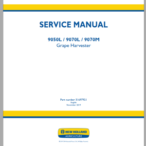 New Holland 9050L 9070L 9070M Service Manual 51697921