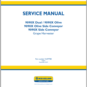 New Holland 9090X Service Manual 51697780