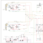 New Holland SP.310F & SP.285F Electrical Schematic 48180594 & 48180592
