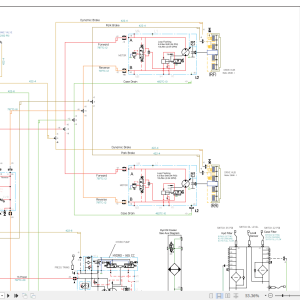 New Holland SP.310F & SP.285F Electrical Schematic 48180594 & 48180592
