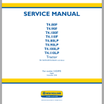 New Holland T4.80F - T4.110LP Service Manual 90402748