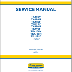 New Holland TK4.80V N F - TK4.100V N F Service Manual 51543548
