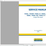 New Holland Agriculture Harvesters 980 MB PDF Service Manuals