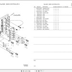 Nichiyu 80 Series FBR14 FBR15 FBR18 Parts List