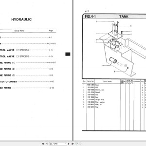 Nichiyu FB-B20.25.28P-STD Parts List