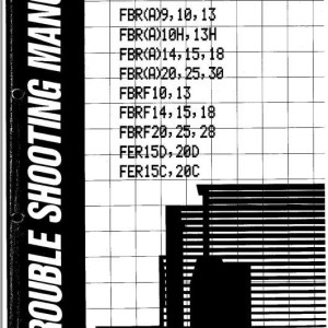 Nichiyu FBR(A)(F)9-30 Trouble Shooting Manual 89W-1201-A