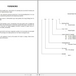 UniCarriers 1F6 Series Service Manual