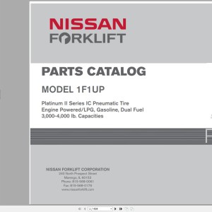 Nissan 1F1UP Parts Catalog CF680-UBOOK