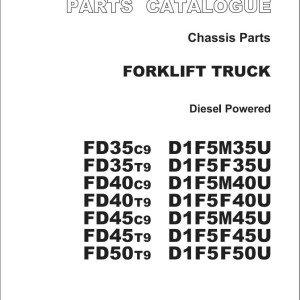 Nissan 1F5 Series Parts Catalog PCFJE-43A180