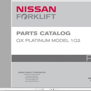 Nissan 1Q2 Parts Catalog CF810-UBOOK