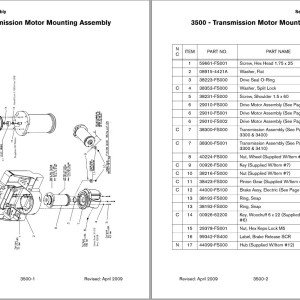 Nissan 1W1 Spare Parts Catalog