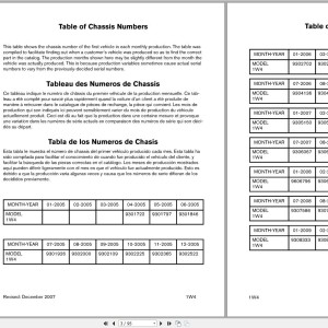 Nissan 1W4 Spare Parts Catalog