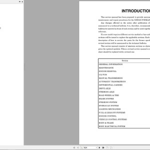 Nissan L01 L02 Service Manual SM3EL-012G0