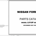 Nissan L01UP Parts Catalog CF520-UBOOK