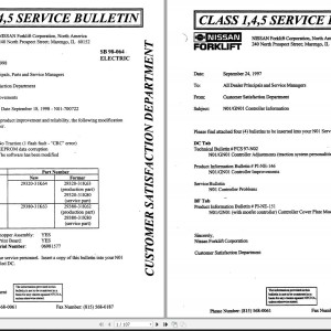 Nissan N01 Drive Control System Service Manual