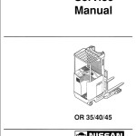 Nissan OR35 OR40 OR45 Service Manual