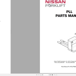 Nissan PLL Parts Manual