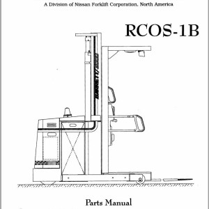 Nissan RCOS-1B Parts Manual