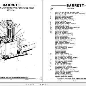 Nissan RRT-134 Parts Manual