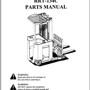 Nissan RRT-134C Parts Manual