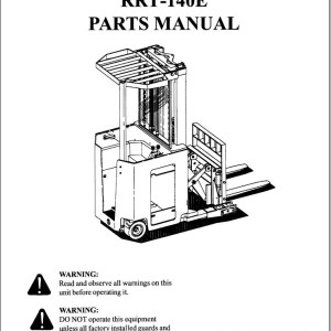 Nissan RRT-140E Parts Manual