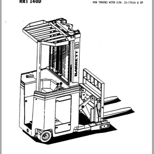 Nissan RRT140D Parts Manual