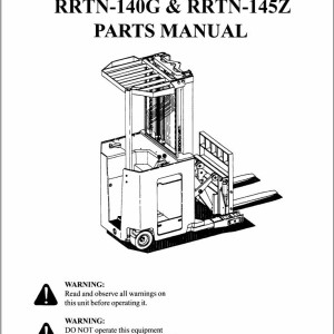 Nissan RRTN-140G RRTN-145Z Parts Manual