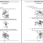 Nissan RRTN130 RRTN134 RRTN140 RRTN145 RDT140 RST150 Maintenance Manual