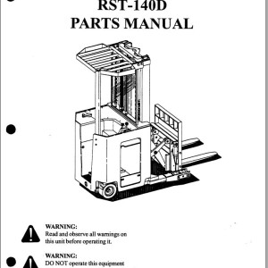 Nissan RST-140D Parts Manual